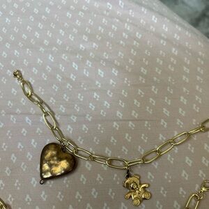 Minimal charm bracelet